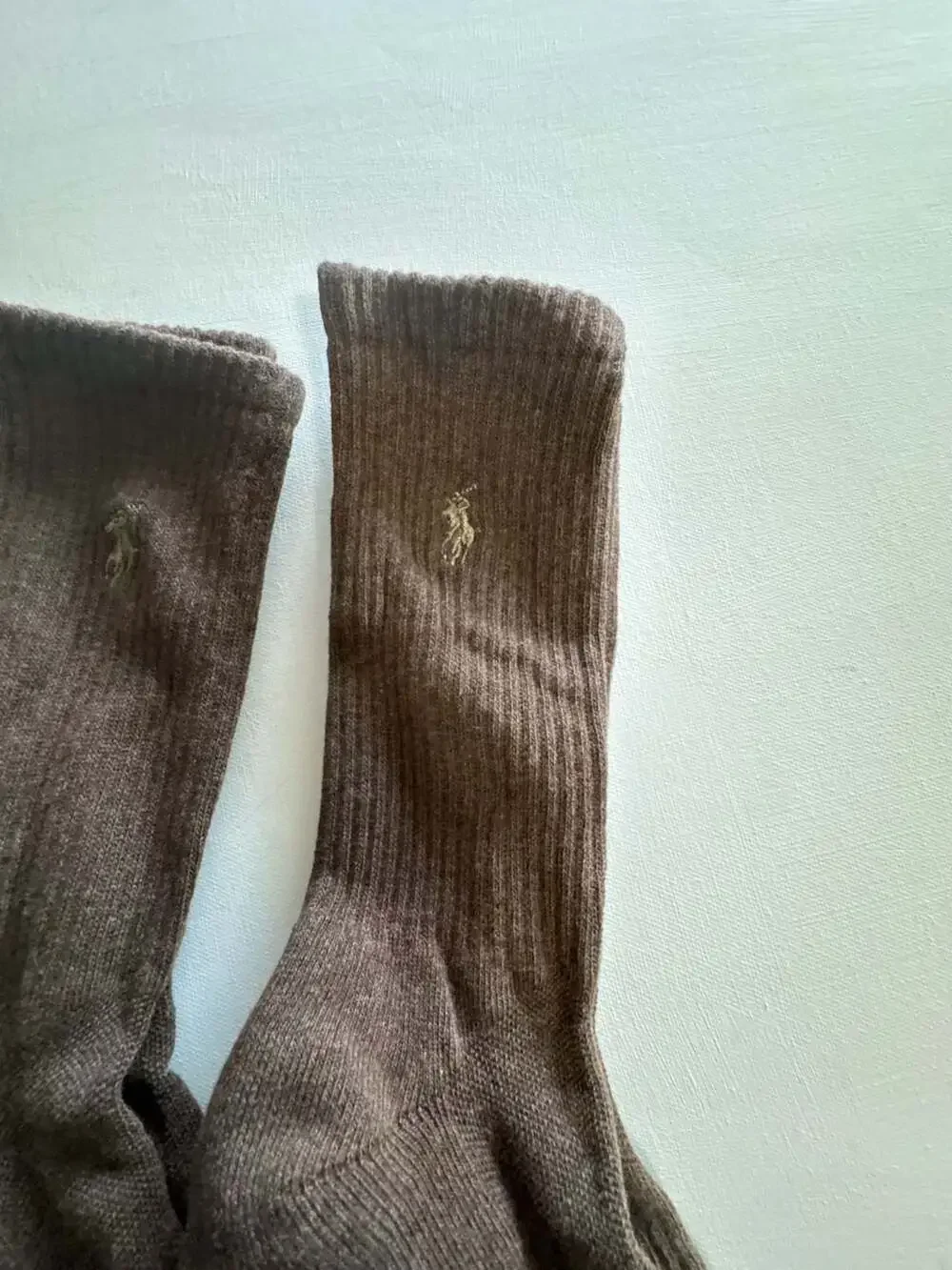 Polo Ralph Lauren Ribbed Crew Socks with Embroidered Pony Logo, 4-Pair Set